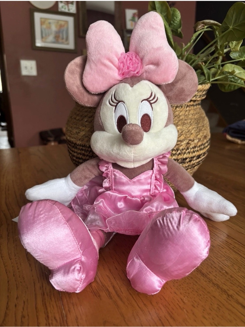 Disney Valentine's Day Minnie Mouse Plush Toy 11'' New ❤️ Without tags
